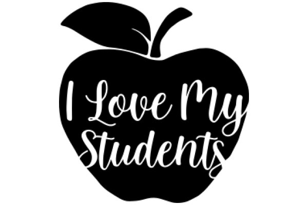 I Love My Students: A Heartfelt Apple Logo