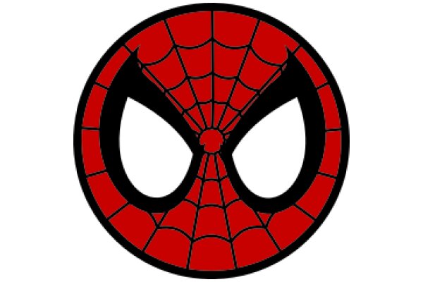 Vibrant Red Spider-Man Logo