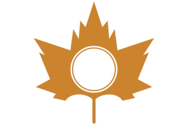 A Golden Maple Leaf Logo