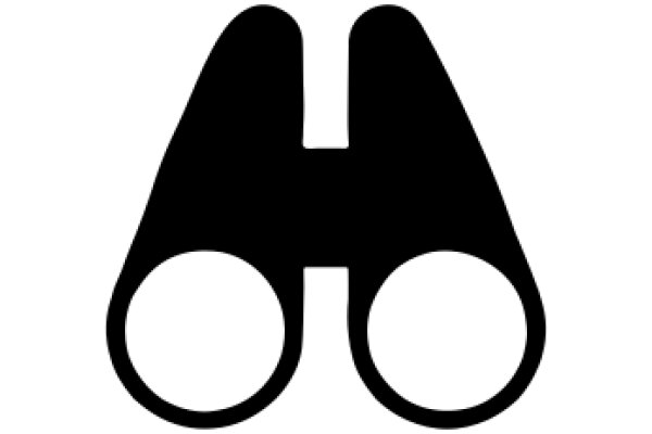 Simplistic Icon of Binoculars