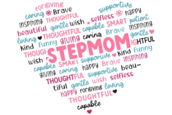 A Mother's Love: A Word Cloud of Appreciation and Affection