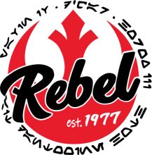 Rebel Alliance Logo with Hebrew Text