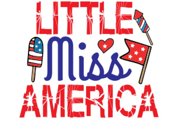 Little Miss America: A Playful Tribute to the American Spirit