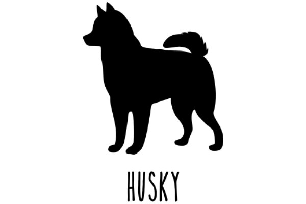 Husky Silhouette: A Symbol of Loyalty and Companionship