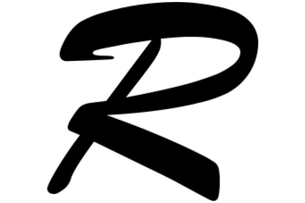 Stylized Letter 'R' in