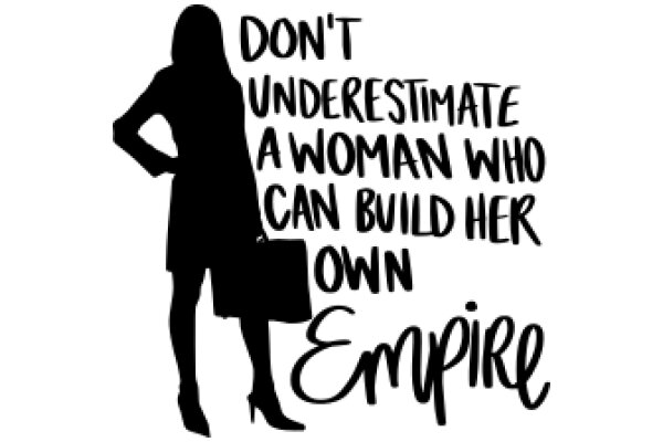 Empowerment: Don't Underestimate a Woman Who Can Build Her Own Empire