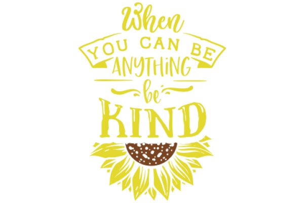 Inspirational Quote: When You Can Be Anything, Be Kind