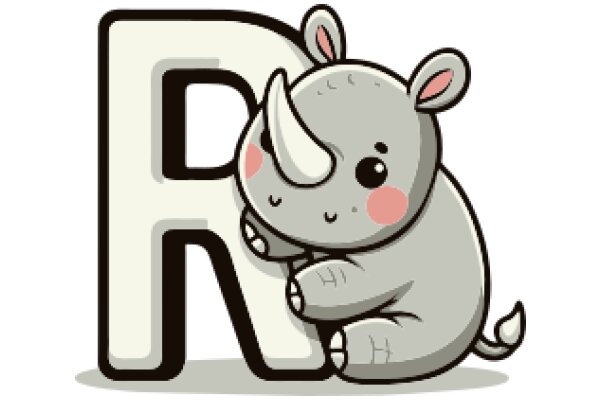 A Playful Rhyme: The Letter R and a Rhino's Dream