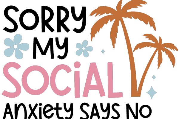 Sorry My Social Anxiety Says No: A Graphic Novel