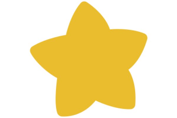 A Bright Yellow Star in a White Sky