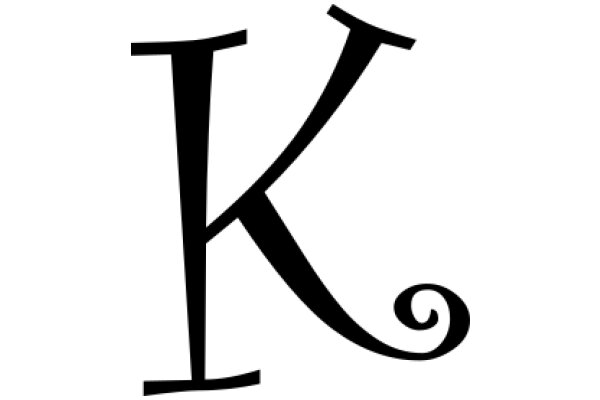 Stylized Letter 'K' in