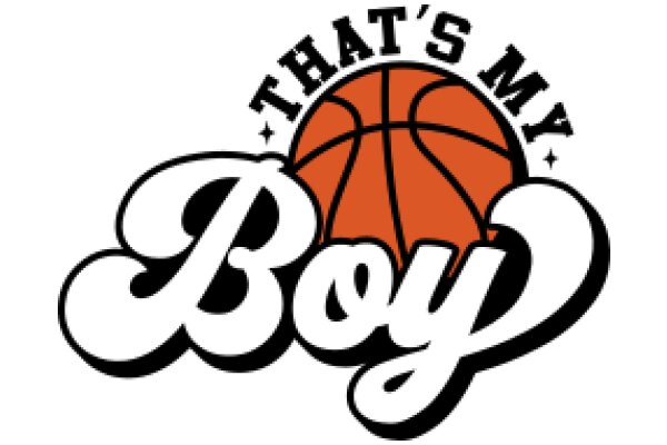 That's My Boy: A Graphic Design Showcasing a Stylized Basketball Logo