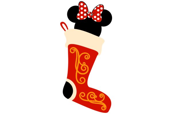 Mickey Mouse's Festive Christmas Stocking