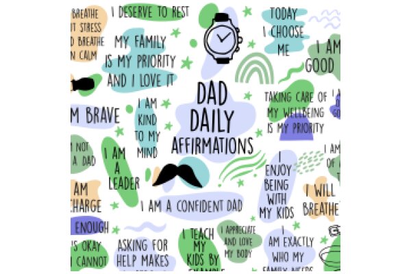 Daily Affirmations: A Colorful Guide to Positive Self-Talk