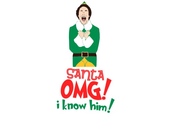 Santa's Surprised Reaction: 'OMG, I Know Him!'