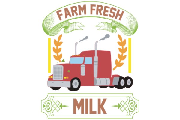 Farm Fresh Milk: A Delightful Illustration of Rural Life