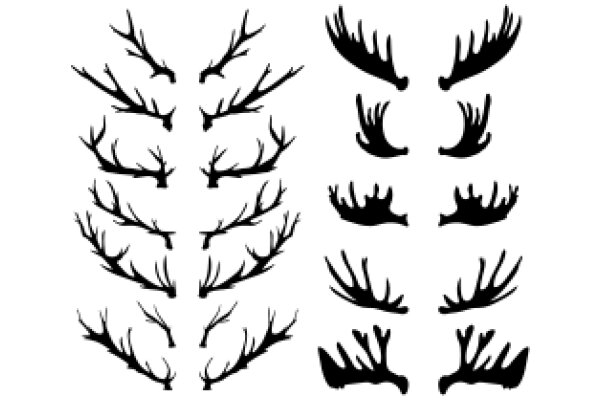 Stylized Antler Collection: Designs