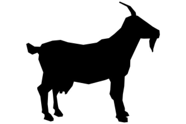 Silhouette of a Goat: A Symbol of Strength and Agility