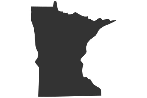 Silhouette of a State: A Graphic Representation of the State of Wisconsin