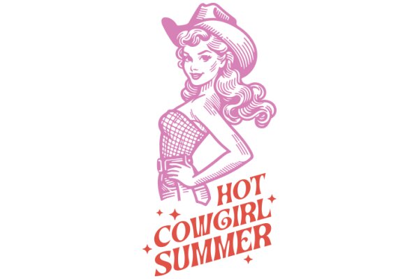 Hot Cowgirl Summer: A Playful and Energetic Advertisement