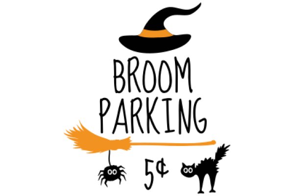 A Playful Halloween-Themed Logo for a Parking Service