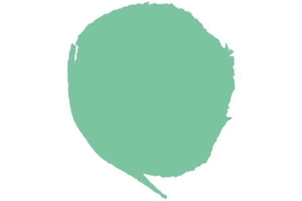 A Simple, Solid Green Circle