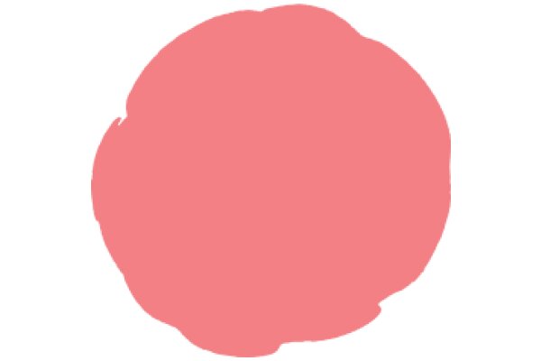 A Soft Pink Circle