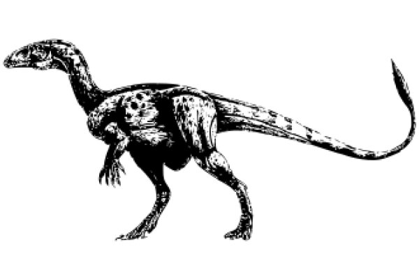 A Classic Illustration of a Velociraptor