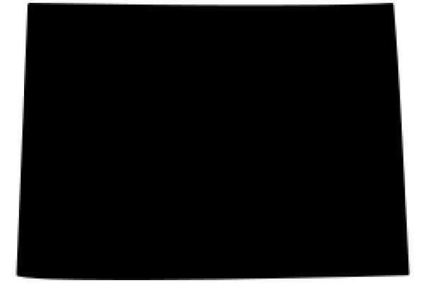 A Solid Black Square on a White Background