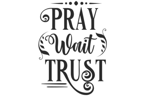 Prayer and Trust: A Symbol of Faith and Reliance