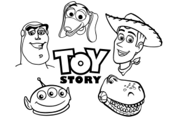 A Playful Collection of Toys and Characters from the Toy Story Universe