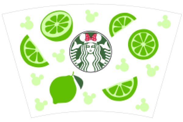 A Starbucks-themed Party Invitation with a Summer Vibe