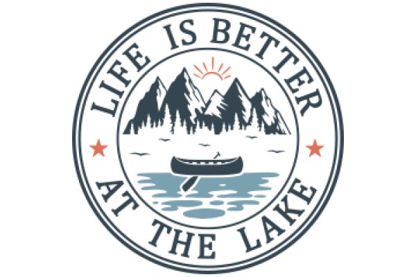 Emblem of Life at the Lake: A Symbol of Serenity and Adventure