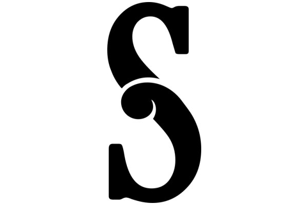 Stylized Letter 'S' in