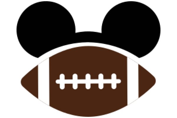 Disney's Mickey Mouse Logo with a Football Twist