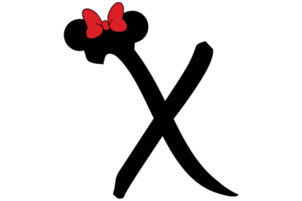 Minimalist Mickey Mouse Logo