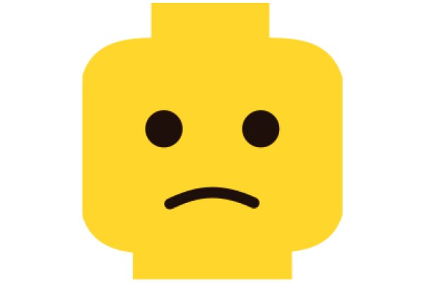 A Yellow Emoji with a Sad Expression