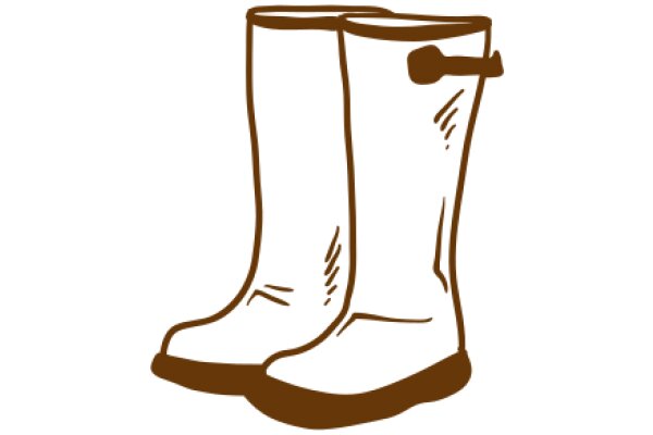 A Simple Drawing of a Boot