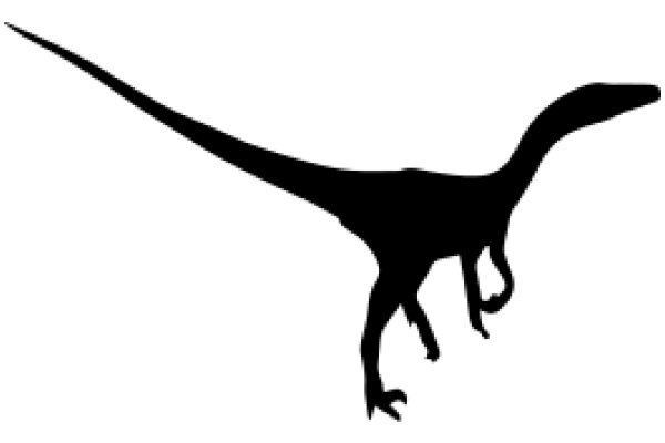 Silhouette of a Velociraptor: A Classic Symbol of Prehistoric Life