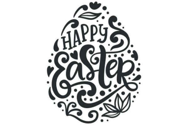 Happy Easter: A Festive Greeting with a Touch of Nature