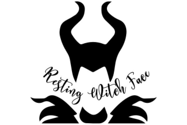 Resting Witch Face: A Silhouette of a Cat with a Witch's Hat