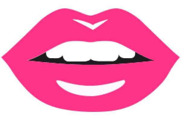 A Pink Lip Logo: A Symbol of Smiling Customer Service