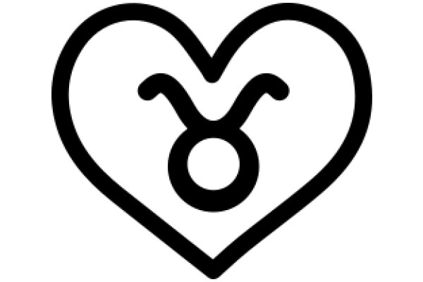 Simplistic Logo of a Heart with a Letter 'S' Inside