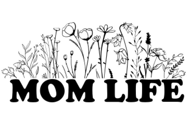 Mom Life: A Floral Illustration