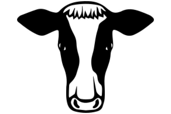 Simplistic Illustration of a Cow's Head