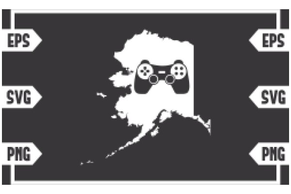 Alaska's Gaming Paradise: A Map of EPS, SVG, and PNG Gaming Locations