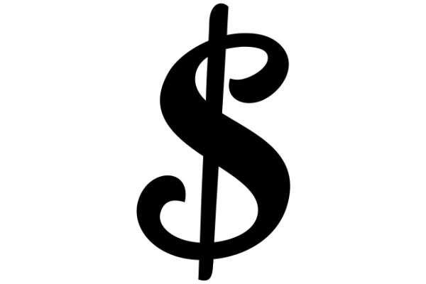 Simplistic Logo of a Dollar Sign