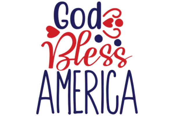 God Bless America: A Graphic Design