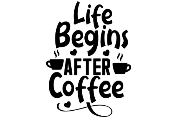 Life Begins After Coffee: A Playful Affirmation for Coffee Lovers