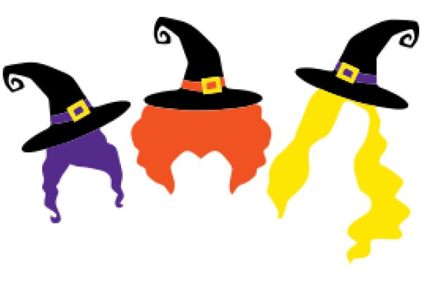 Three Festive Halloween Hats